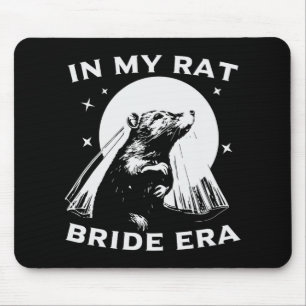 In My Rat Bride Era Distressed Retro Vintage Feral Mouse Mat