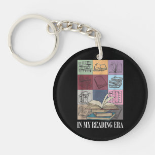 In My Reading Era Bookish Book Lover Key Ring
