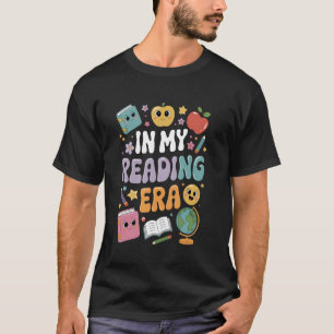 In My Reading Era Books Lovers Women Men Kids T-Shirt
