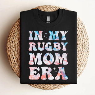 In My Rugby Mum Era Colourful Rugby Mum T-Shirt