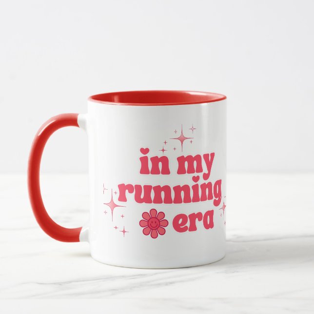 In My Running Era, Running Gifts For Women Running Mug (Left)