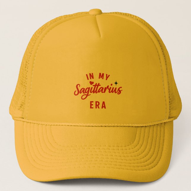 in my Sagittarius era Hat , Sagittarius gift (Front)