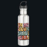 In My Second Grade Era 2nd Grade Teacher Back  710 Ml Water Bottle<br><div class="desc">In My Second Grade Era 2nd Grade Teacher Back to School</div>