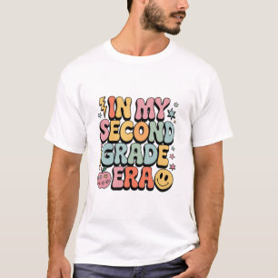 In My Second Grade Era 2nd Grade Teacher Back T-Shirt