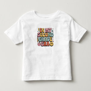 In My Second Grade Era 2nd Grade Teacher Back  Toddler T-Shirt
