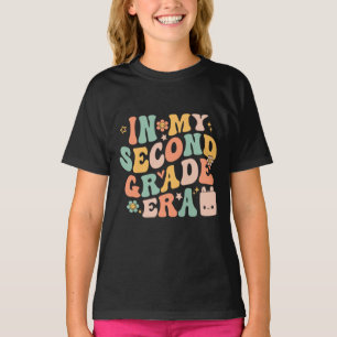 In My Second Grade Era Kids 2nd Grade Girl Boy   T-Shirt