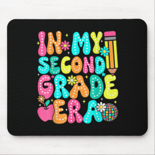 In My Second Grade Era Teacher Kids 2nd Grade Back Mouse Mat
