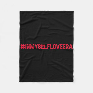 In My Self Love Era Cute Valentine's Day Girls Kid Fleece Blanket