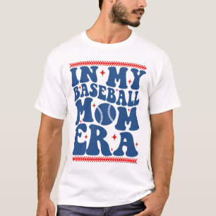 In My Sell Mom Era Groovy Sell Mom Team Mother's D T-Shirt