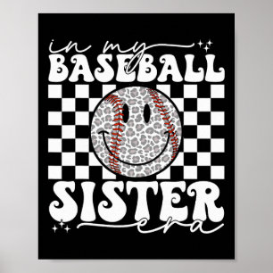 In My Sell Sister Era Leopard Sister Sell Girl Wom Poster
