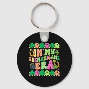 In My Shenanigans Era Irish St. Patricks Day Lucky Key Ring
