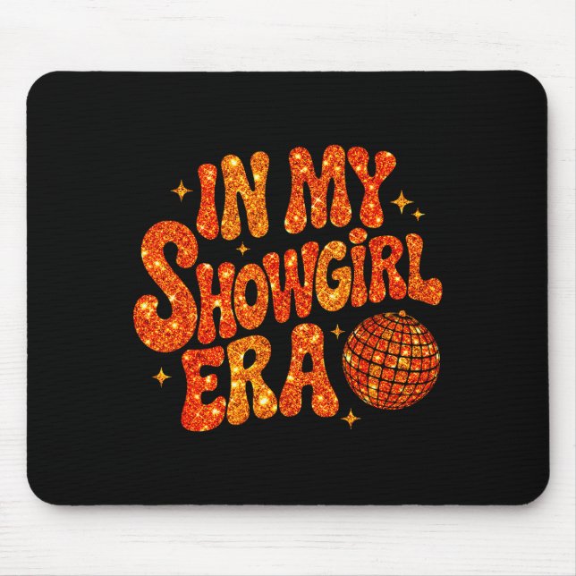 In My Show Girl Era Grovy Bling For Women Kids  Mouse Mat (Front)
