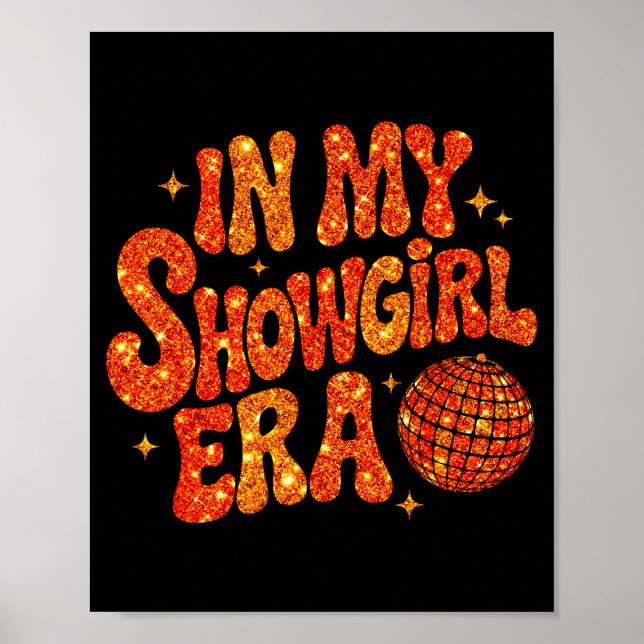 In My Show Girl Era Grovy Bling For Women Kids  Poster (Front)