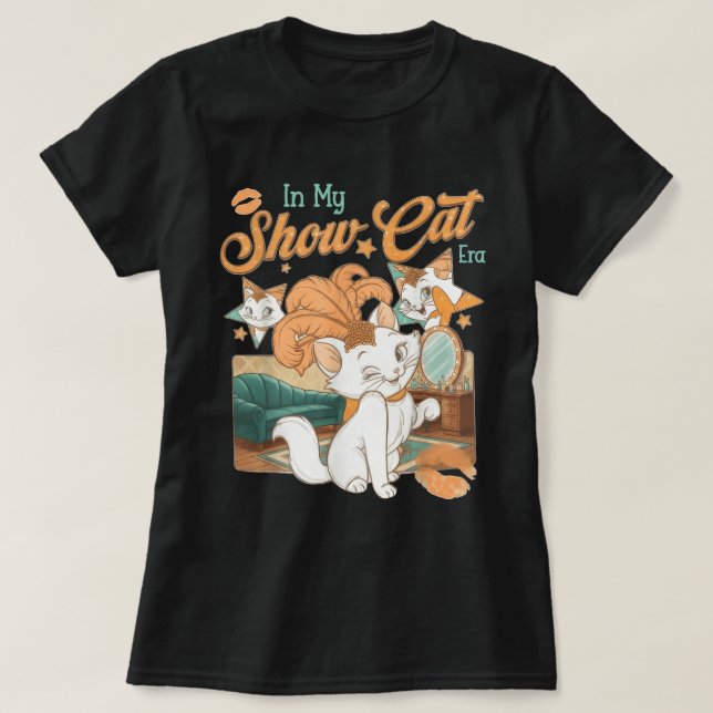 In My Showcat Era Funny Retro Cat Shirt (Design Front)