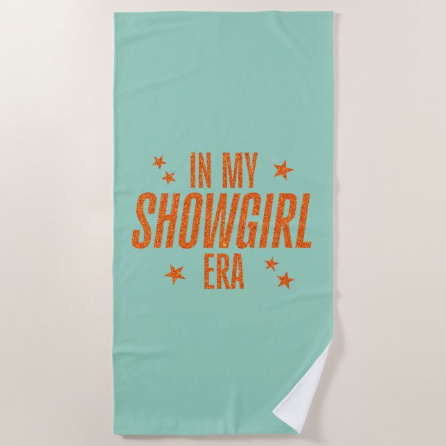 In My Showgirl Era Beach Towel (Front)