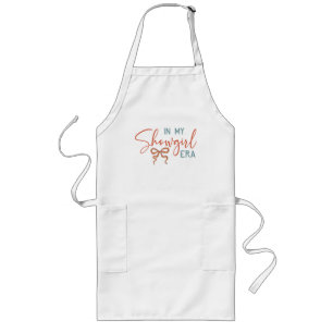 In My Showgirl ERA Coquette Bow Long Apron