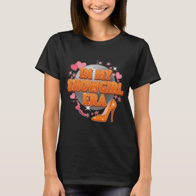 in My Showgirl Era Disco Ball outfit women T-Shirt (Front)