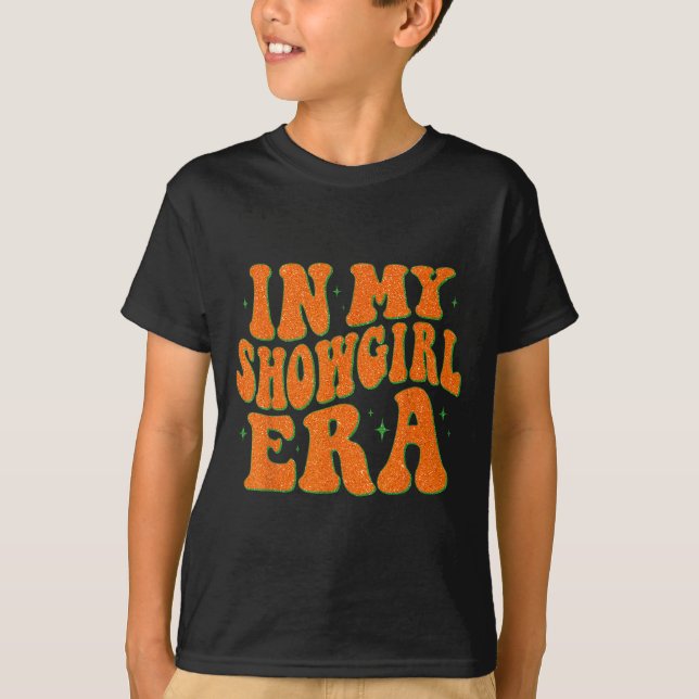 In My Showgirl Era Groovy Graphic Outfit Women Gir T-Shirt (Front)