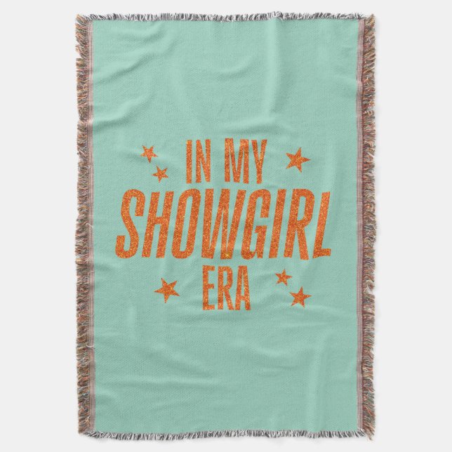 In My Showgirl Era Throw Blanket (Front Vertical)