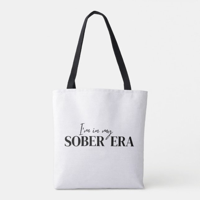 In My Sober Era  Tote Bag (Back)