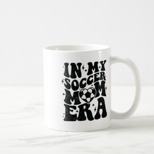 In My Soccer Mum Era Retro Soccer Mama Shirt Mothe Coffee Mug