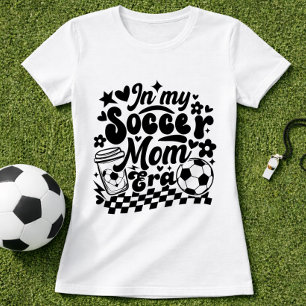 In My Soccer Mum Era Trendy Cute Game Day T-Shirt
