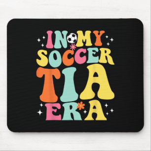 In My Soccer Tia Era Retro Game Day Groovy Mouse Mat