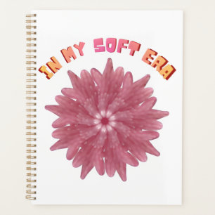 In My Soft Era   Y2K Aesthetic Pink Flower Art Planner