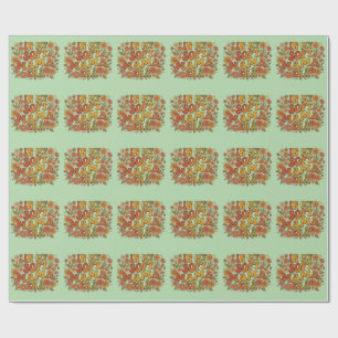 In My Soft Mama Era Retro Groovy Flower Desig Wrapping Paper