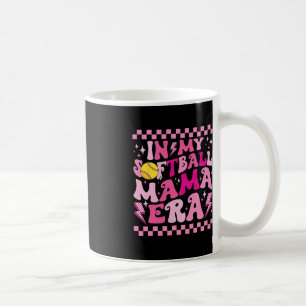 In My Softball Mama Era Funny Halloween Family Mat Coffee Mug