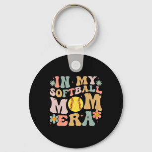 In My Softll Mom Era Groovy Softll Mama For Mother Key Ring