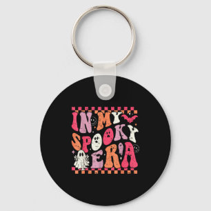 In My Soky Era Groovy Hipe Halloween Ghost  Key Ring