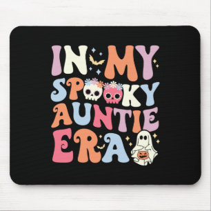 In My Spooky Auntie Era Halloween Groovy Witchy Sp Mouse Mat