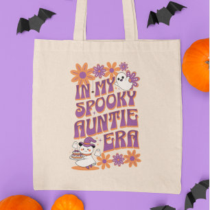 In My Spooky Auntie Era Retro Halloween            Tote Bag
