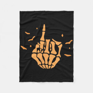 In My Spooky Bride Era Groovy Spooky Season Retro Fleece Blanket