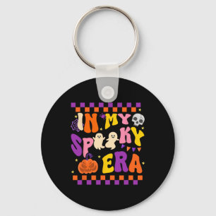 In My Spooky Era Cute Ghost Funny Halloween Key Ring