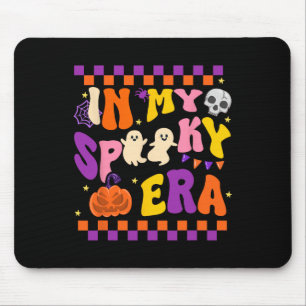 In My Spooky Era Cute Ghost Funny Halloween Mouse Mat