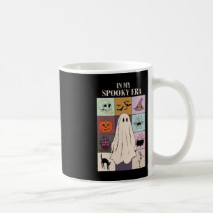 In My Spooky Era Fun Ghost Retro Halloween Trendy Coffee Mug