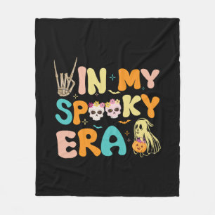 In My Spooky Era Spooky Season Halloween  Fleece Blanket