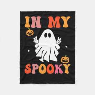 In My Spooky Era Women Men Kids Halloween Pumpkin Fleece Blanket