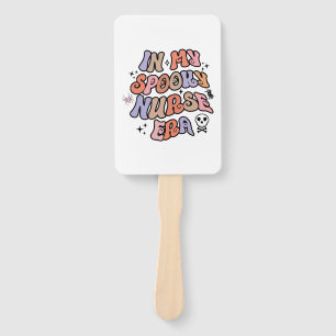 In My Spooky Nurse Era Halloween Nurse Hand Fan