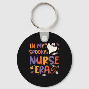 In My Spooky Nurse Era Halloween Nursing Funny Gho Key Ring