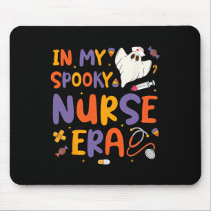 In My Spooky Nurse Era Halloween Nursing Funny Gho Mouse Mat