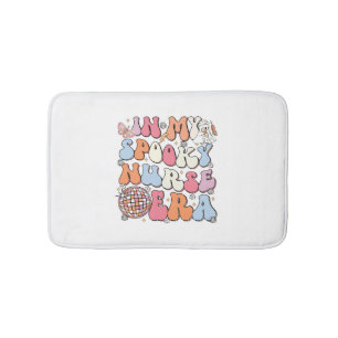 In My Spooky Nurse Era Shirt Halloween Nurse Shirt Bath Mat