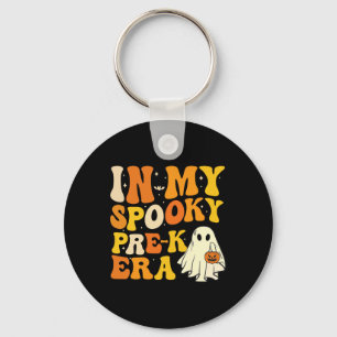 In My Spooky Pre-k Teacher Era Funny Halloween Cos Key Ring
