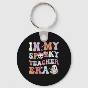 In My Spooky Teacher Era Halloween  women Funny  Key Ring
