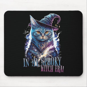 In My Spooky Witch Era Halloween Cat Costume 2023  Mouse Mat