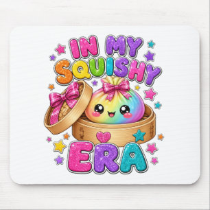 In My Squishy Era Viral Dumpling Squishy Sparkly Mouse Mat