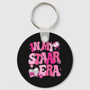 In My Staar Era Teacher Test Day State Testing Kid Key Ring