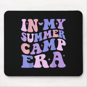 In My Summer Camp Era Groovy Summer Vacation Campi Mouse Mat